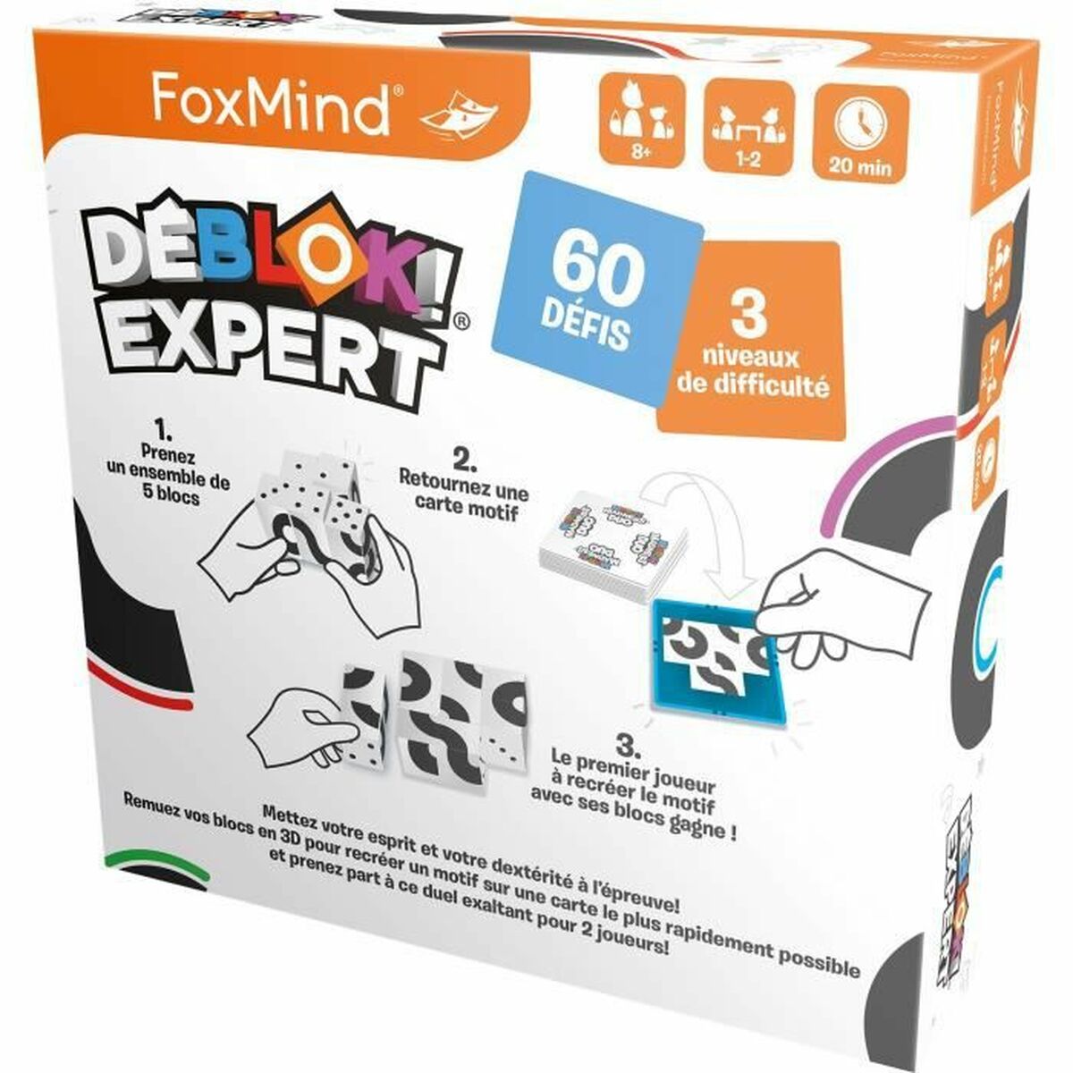 Ferdighetsspill Asmodee Déblok! Expert
