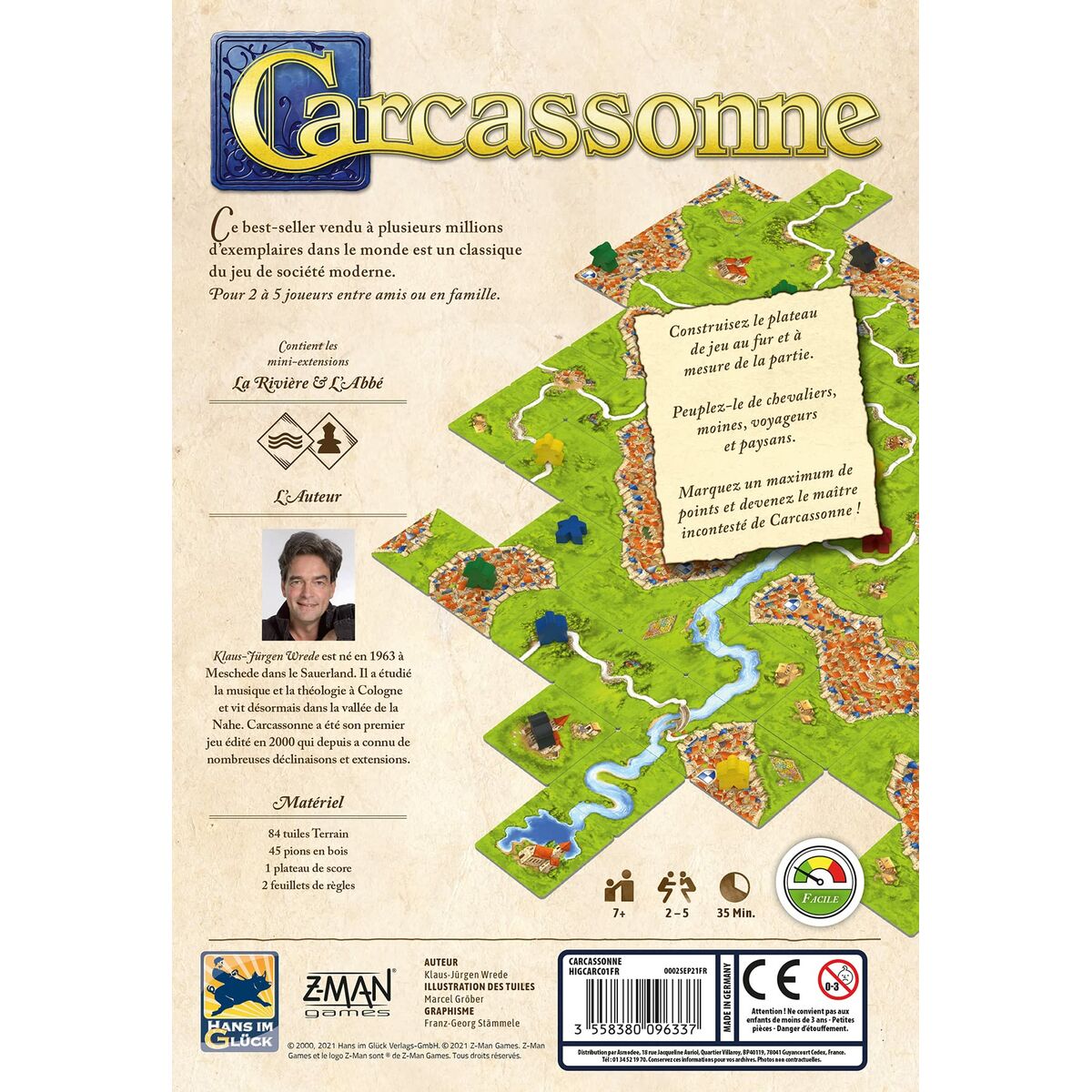 Gioco da Tavolo Asmodee Carcassonne