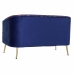 Sofa DKD Home Decor S3021761 Gouden Lila Metaal Plastic