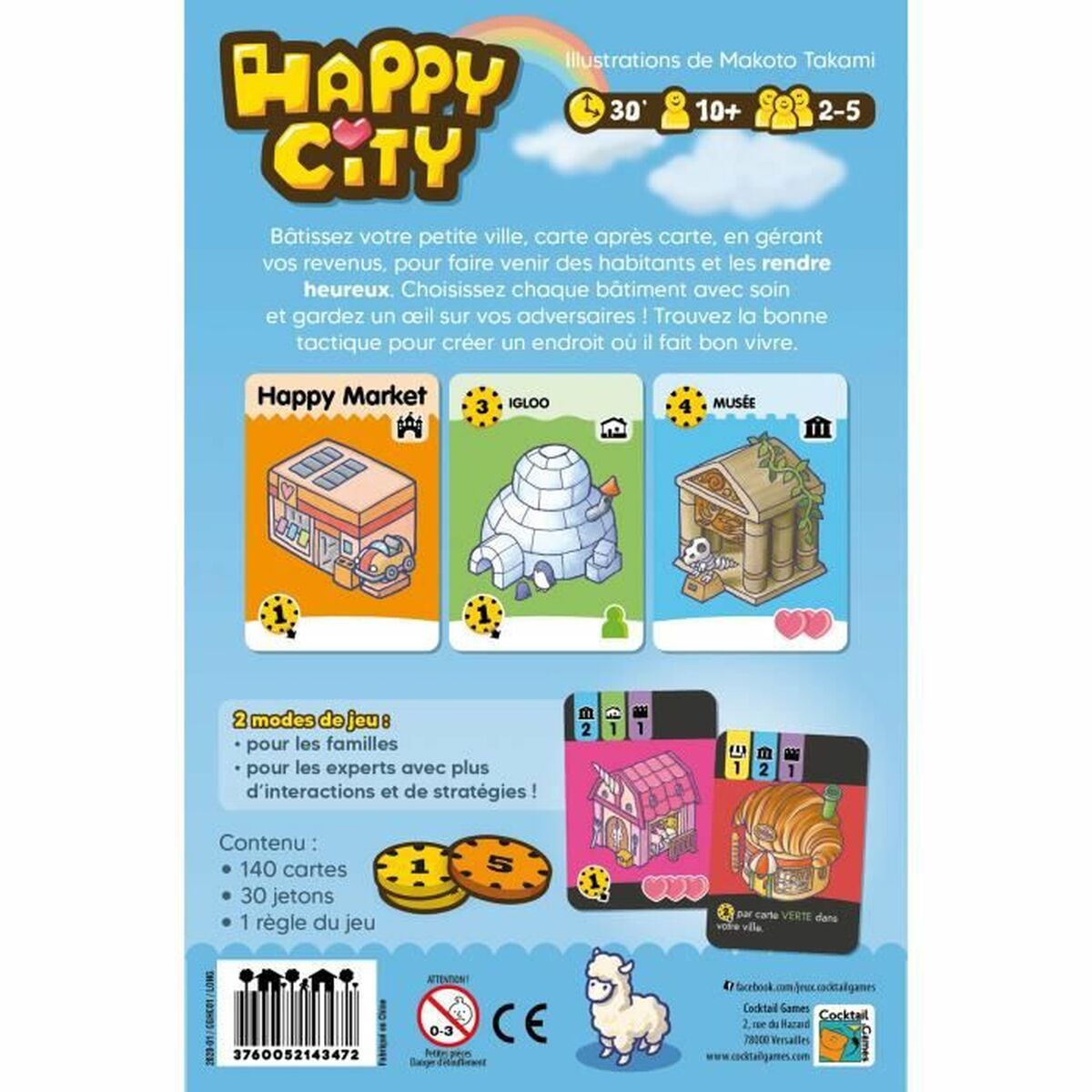 Lautapeli Asmodee Happy City