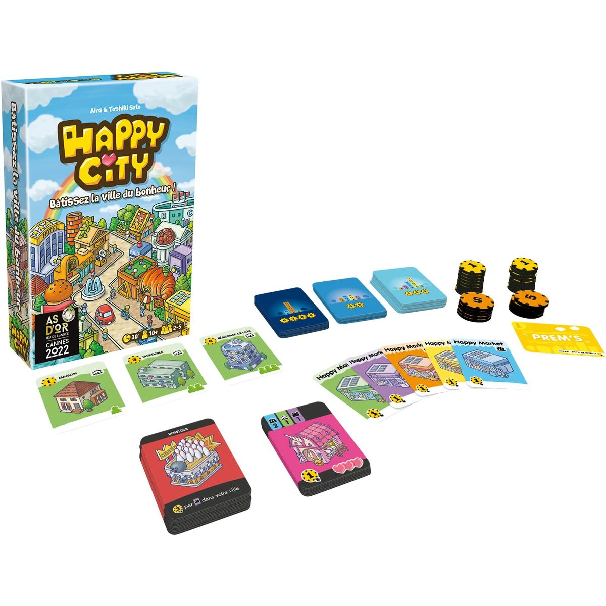 Board game Asmodee Happy City