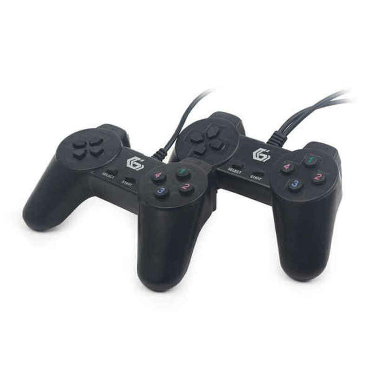 Spillekonsol GEMBIRD USB GAMEPAD Sort
