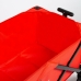 Večnamenski voziček za na plažo Aktive 90 x 91 x 47 cm Rdeča Jeklo