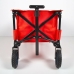 Večnamenski voziček za na plažo Aktive 90 x 91 x 47 cm Rdeča Jeklo