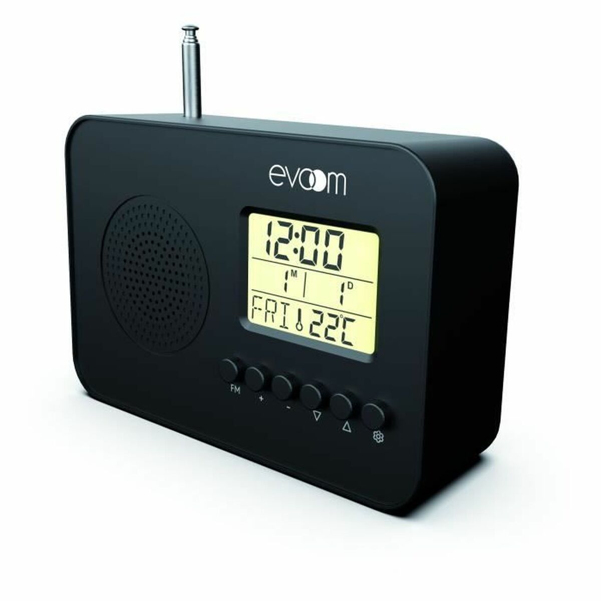 Radio Evoom LEKIO Nero