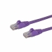 Kabel Sieciowy Sztywny UTP Kategoria 6 Startech N6PATC50CMPL Liliowy Fioletowy Purpura 50 cm