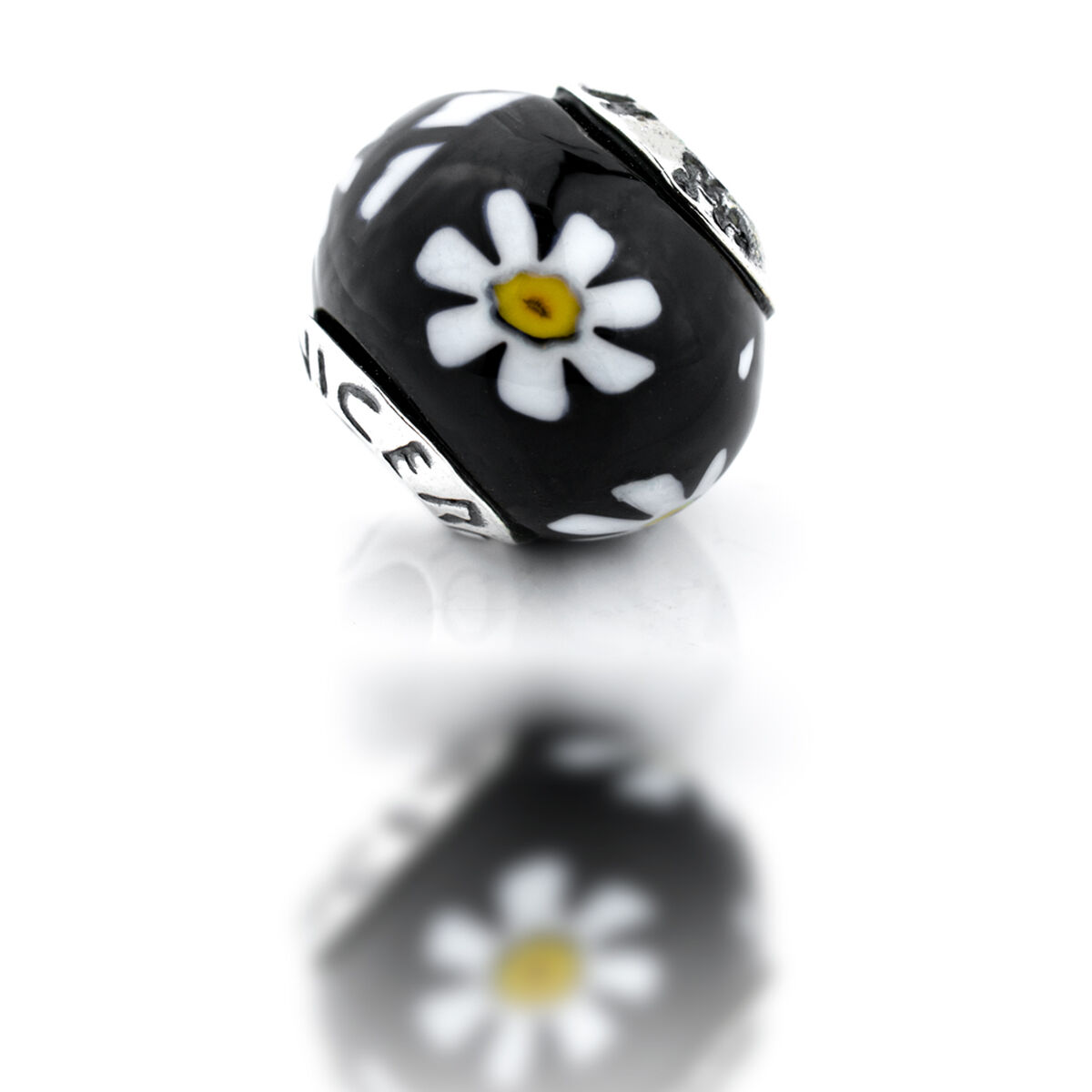 Perlen Viceroy Schwarz 1 cm