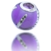 Perle de verre Femme Viceroy VMM0311-27 Violet 1 cm