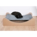 Viseča mrežasta postelja za mačke Carton+Pets Mia Siva