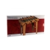 Футбольный стол DKD Home Decor 69 x 37 x 69 cm Натуральный Металл Деревянный полипропилен