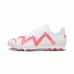Buty Piłkarskie dla Dzieci Puma Future Play MG Biały Różowy