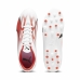 Buty sportowe dla dorosłych do gry w piłkę Puma Ultra Play MG Biały Czerwony