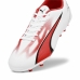 Voksen fodboldstøvler Puma Ultra Play MG Hvid Rød