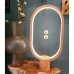 Lampa stołowa Allocacoc Heng Balance Brązowy Ciepła Biel Drewno Plastikowy