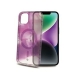 Mobiliojo telefono dėklas Celly iPhone 15 Purpurinė Skaidrus