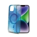 Pouzdro na mobily Celly iPhone 15 Plus Modrý Transparentní