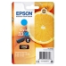 Originálne atramentové náplne Epson Singlepack Cyan 33XL Claria Premium Ink Azúrová
