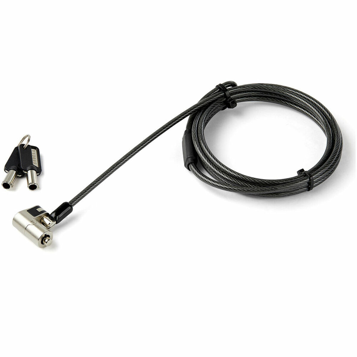 Säkerhetskabel Startech LTULOCKKEY 2 m