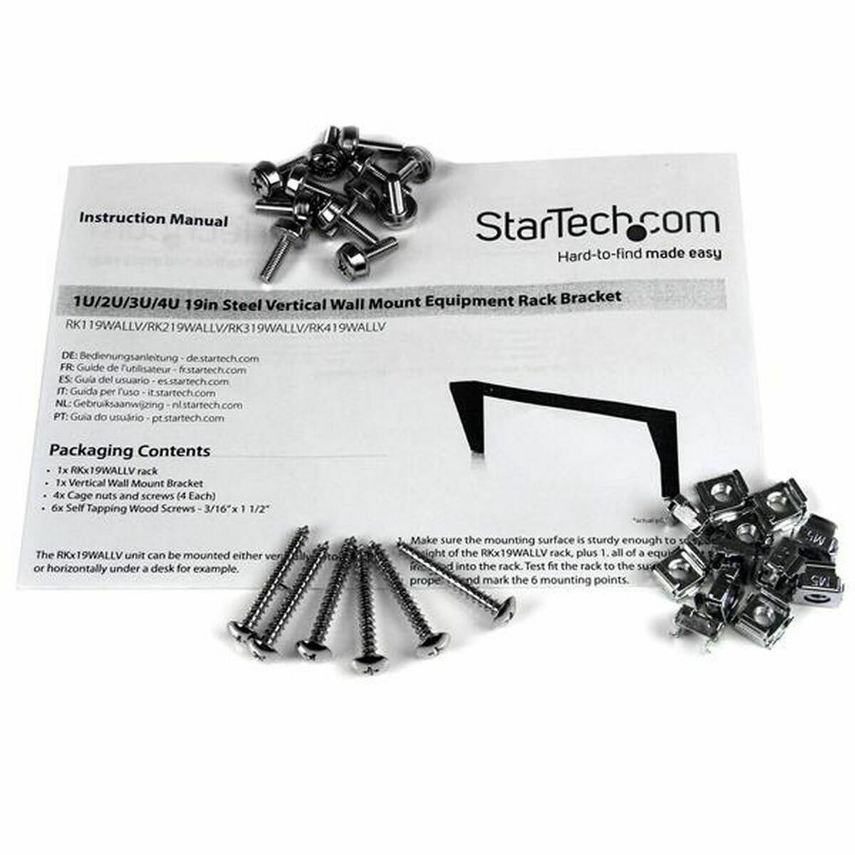 Rack Startech RK319WALLV Vertikalt 19"