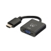 HDMI–VGA Audio Adapter Ewent EW9864 0,23 m Fekete
