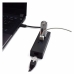 3 lizdų USB šakotuvas Eminent EW1141 USB 3.1