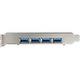 USB rozbočovač Startech PEXUSB314A2V2       