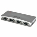 USB - RS232-adapteri Startech ICUSB2324 Hopeinen