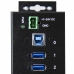 USB elosztó Startech ST1030USBM           Fekete
