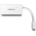 USB Centrmezgls Trendnet TUC-H4E Balts
