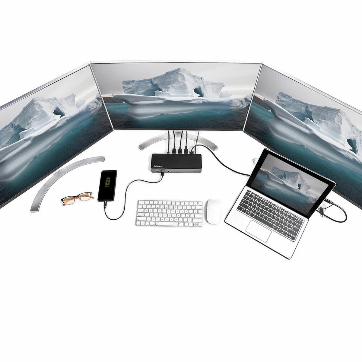 USB-jaotur Startech DK31C3HDPDUE
