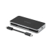 Hub USB Kensington Replicador móvil 4K dual USB-C sin controladores UH1460P con alimentación pass-through de 85 W Nero/Argentato