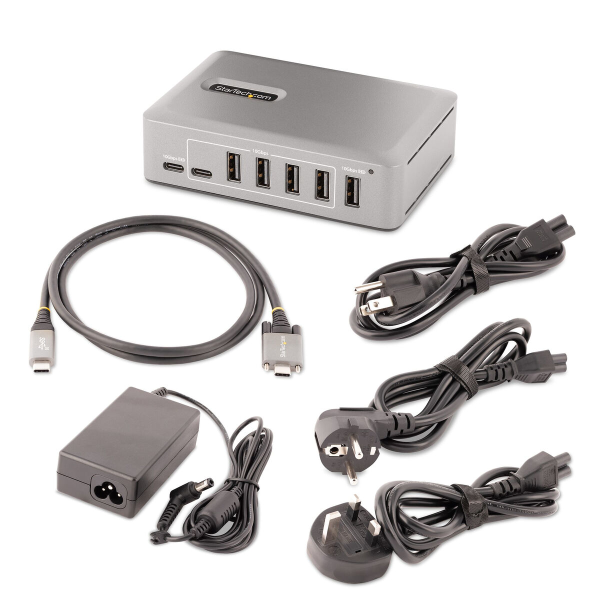 USB Centrmezgls Startech 10G8A2CS-USB-C-HUB