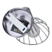 Nástěnná lampa Activejet AJE-GIZEL 1P Stříbřitý Kov 40 W 230 V