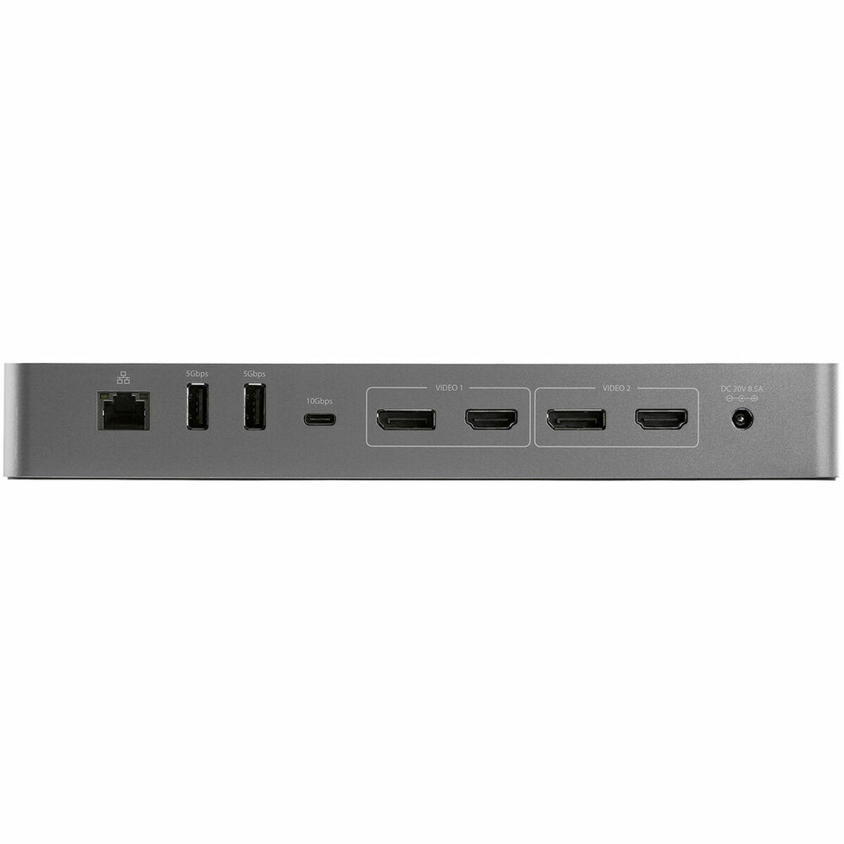 Docking-station Startech TB3CDK2DHUE Grå Sort