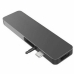 USB-разветвитель Targus GN21D-GRAY Чёрный Серый