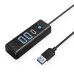 Hub USB Orico PWC2U-U3-015-BK-EP Zwart