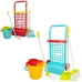 Carrinho de Limpeza com Acessórios Colorbaby Brinquedo 5 Peças 30,5 x 55,5 x 19,5 cm (12 Unidades)