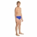 Dětské plavky Speedo Allover 6.5cm Brief Modrý