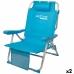 Összecsukható szék fejtámlával Aktive 49 x 80 x 58 cm Kék (2 egység)