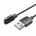Magnetic USB Charging Cable KSIX Compass Черен