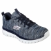 Γυναικεία Αθλητικά Παπούτσια Skechers Graceful-Twisted Σκούρο μπλε