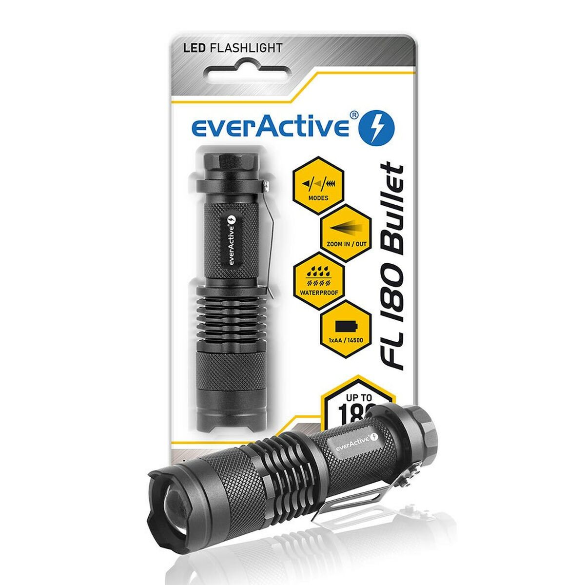 Taskulamp EverActive FL180 200 Lm