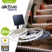 Lysstrimmel Aktive LED Hvid Have 3 m (6 enheder)