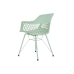 ēdamistabas krēsls DKD Home Decor 57 x 57 x 80,5 cm Zaļš