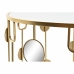 Setti 2 pientä pöytää DKD Home Decor Peili Kullattu Metalli (80 x 80 x 45 cm) (2 pcs)