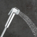 A shower head with a hose to direct the flow Grohe 26175001 Silicone