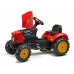 Pedálos traktor Falk Supercharger 2030AB Piros