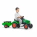 Šliapací traktor Falk Supercharger 2031AB zelená
