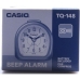 Väckarklocka Casio TQ-148-1E Svart