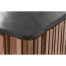 ТВ шкаф DKD Home Decor Коричневый Чёрный Натуральный Мрамор древесина акации 145 x 45 x 60 cm